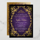 Search for foil quinceanera invitations Tiara