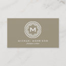 Search for khaki business cards Modern