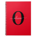 Search for wedding shower notebooks Monogrammed