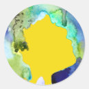 Search for lady in gold stickers Portrait