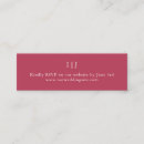 Search for business reception invitations Minimalist