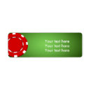 Search for vegas return address labels Poker