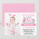 Search for baby girl 1st birthday invitations Easter