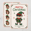 Search for elf photo christmas cards Merry