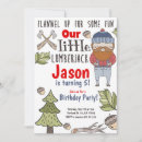 Search for little lumberjack invitations Woods