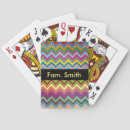 Search for chevrons playing cards Zigzags