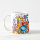 Search for childrens drawing mugs Giraffe