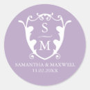 Search for purple monogram stickers Monogrammed