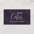 Search for black and purple business cards Stylish