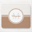 Search for brown dots mousepads Girly