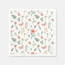 Search for wildflower napkins Baby in bloom