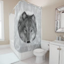 Search for wolves shower curtains Wildlife