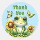 Search for cartoon thank you stickers Green