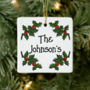 Search for branch christmas tree decorations Red berries