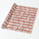 Search for glossy wrapping paper Red