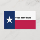 Search for texas flag business cards Star