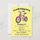 Search for cycling birthday invitations Cute
