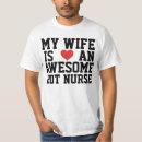 Search for my wife is a nurse tshirts Husband