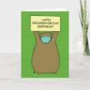 Search for groundhog day birthday cards Cute