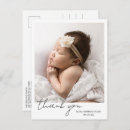 Search for birth announcement thank you postcards Modern