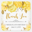 Search for yellow rose stickers Gold