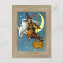 Search for vintage halloween greeting postcards Ephemera