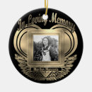 Search for gold heart christmas tree decorations Remembrance
