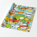 Search for pop art wrapping paper Retro