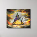 Search for halloween canvas prints Witch