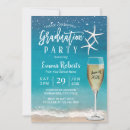 Search for beach graduation invitations Starfish