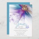 Search for amethyst bridal shower invitations Elegant