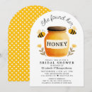 Search for bee bridal shower invitations Watercolor