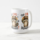 Search for cartoon raccoon mugs Funny