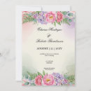 Search for pink hydrangea invitations Purple
