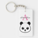 Search for cute panda bear key rings Modern