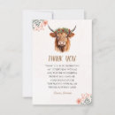 Search for highland cow thank you cards Boho