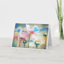 Search for watercolor poppies cards Pink