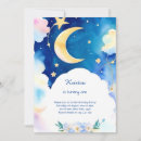 Search for night sky birthday invitations Watercolor