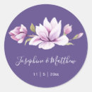 Search for magnolia wedding stickers Elegant