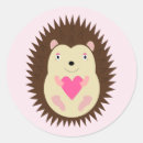 Search for girl hedgehog stickers Pink