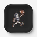 Search for halloween skeleton plates Skull