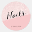 Search for rose colored stickers Pink