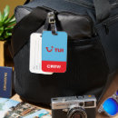 Search for airline luggage tags Crew