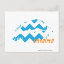Search for zigzag postcards Aqua