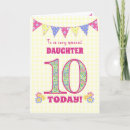 Search for daughter 10th birthday cards For kids