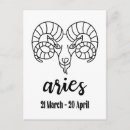Search for aries postcards Horoscope