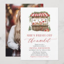 Search for rustic winter bridal shower invitations Bride