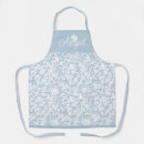 Search for white elegant aprons Blue