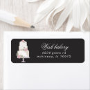 Search for wedding cake return address labels Bakery