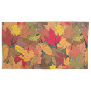 Search for autumn leaves pillowcases Colourful